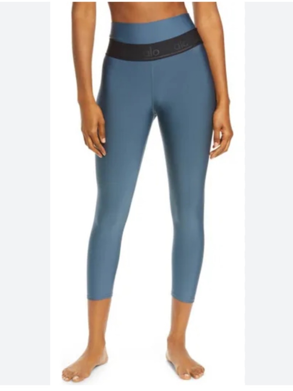 ✨ALO Yoga High-Waist Airlift Crop Jade Leggings✨